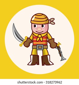 pirate theme elements
