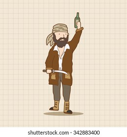 pirate theme elements
