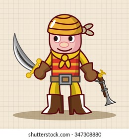 pirate theme elements