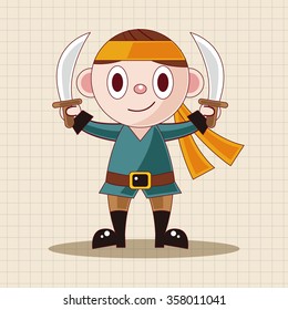 pirate theme elements