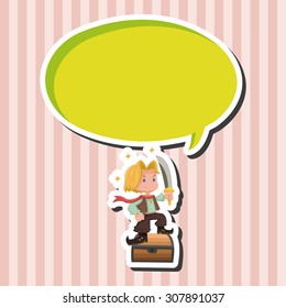 pirate theme elements vector,eps