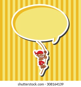 pirate theme elements vector,eps