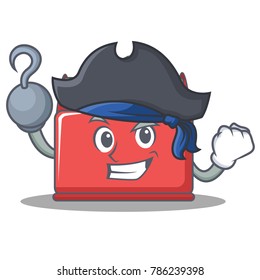 Pirate tool box character cartoon