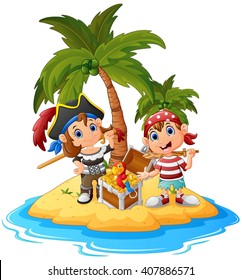 Piraten auf der Schatzinsel