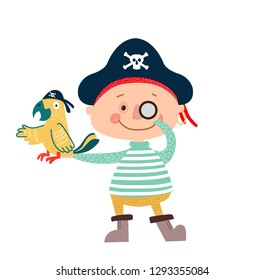 pirate vector illustration