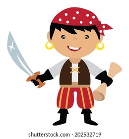 Pirate vector illustration