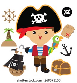 Pirate vector illustration