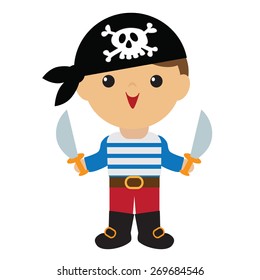 Pirate vector illustration
