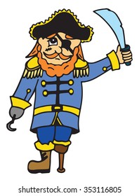pirate vector illustration