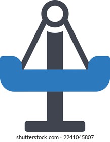ilustración pirate Vector en un fondo transparente. Símbolos de calidad superior. Iconos vectoriales de glifos para diseño de conceptos y gráficos. 
