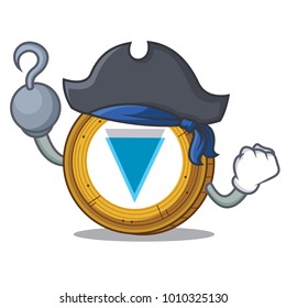 Pirate Verge coin character cartoon