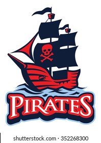 Pirate Vessel Mascot