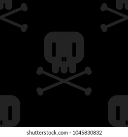 Pirate wallpaper skull with crossbones, design pirate wallpaper