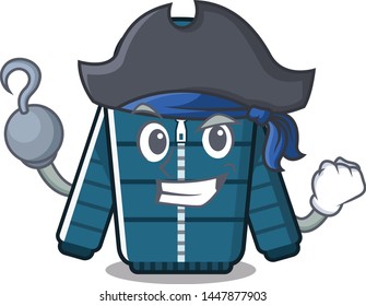 Pirate winter coat in the character shape