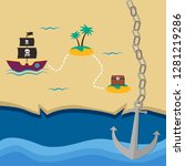 Pirates Background Illustration