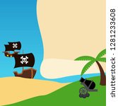 Pirates Background Illustration
