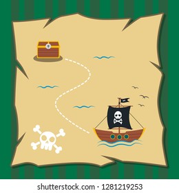 Pirates Background Illustration