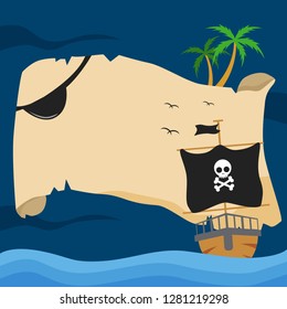 Pirates Background Illustration