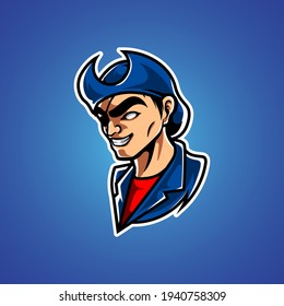 Pirates E Sport Mascot Logo