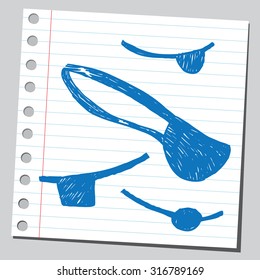 Pirate's eye patch