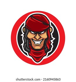 PIRATES HEAD SPORT MASCOT LOGO