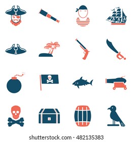 pirates icon set