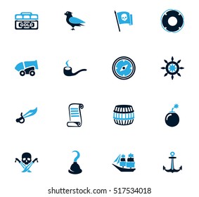 Pirates icon set for web sites and user interface