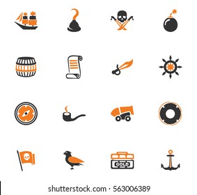 Pirates icon set for web sites and user interface