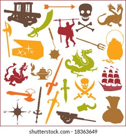 iconos piratas
