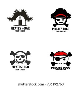 Pirates Logo Design Vector