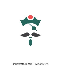 Pirates logo template vector icon design