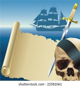  Pirate's  parchment.