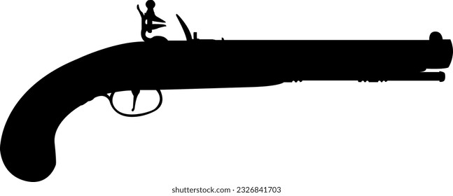 Pirates Pistol Eps Vector Digital File
