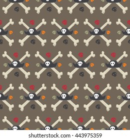 pirates seamless pattern vector collection