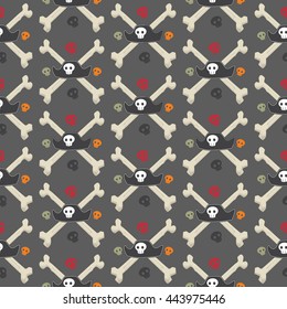 pirates seamless pattern vector collection