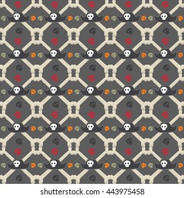 pirates seamless pattern vector collection