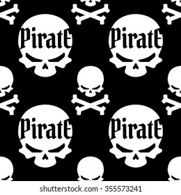 Pirates skull pattern