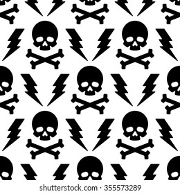 Pirates skull pattern