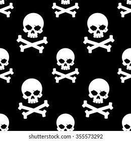 Pirates skull pattern