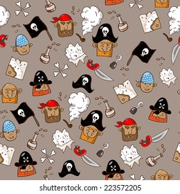 Pirates vector pattern