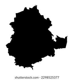 Pirkanmaa map, region of Finland. Vector illustration.