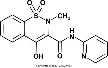 piroxicam chemical structure