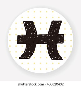 pisces Constellation doodle