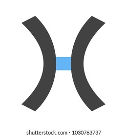 Pisces Sign icon