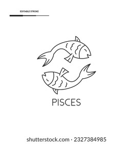 Diseño de vectores de iconos de Zodiac. 