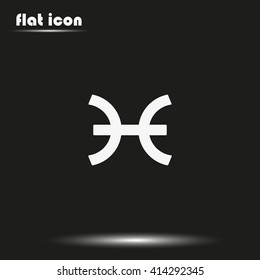 Pisces zodiac sign.