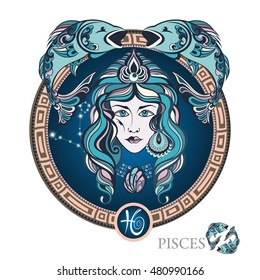 Pisces. Zodiac sign