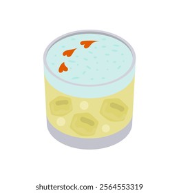 Pisco Sour, Cocktails Vector illustration, Isolated