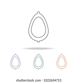 Pissoir icon. Element of bathroom tools multi colored icon for mobile concept and web apps. Icon for website design and development, app development. Premium icon on white background