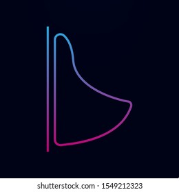 Pissoir nolan icon. Simple thin line, outline vector of bathroom icons for ui and ux, website or mobile application